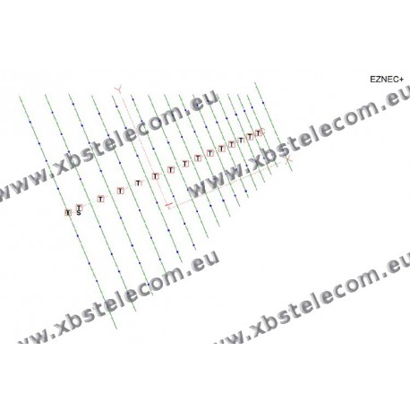 Optibeam - OBLY16-5 - 16 Elemente Log Yagi 20-17-15-12-10m