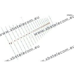 Optibeam - OBLY20-5 - 20 Elemente Log Yagi 20-17-15-12-10m