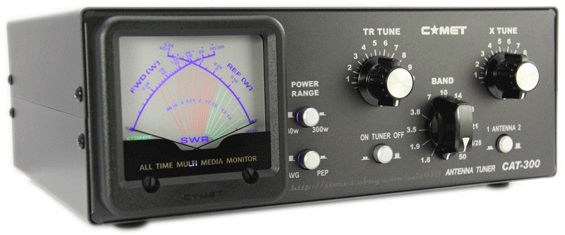 COMET - CAT-300 - ANTENNA TUNER FOR 1.8-56MHZ - 300W(PEP) - XBS TELECOM