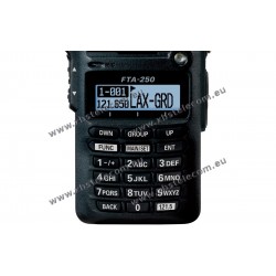 YAESU - FTA-250 - HANDHELD AIRBAND TRANSCEIVER mit 1950 mAh