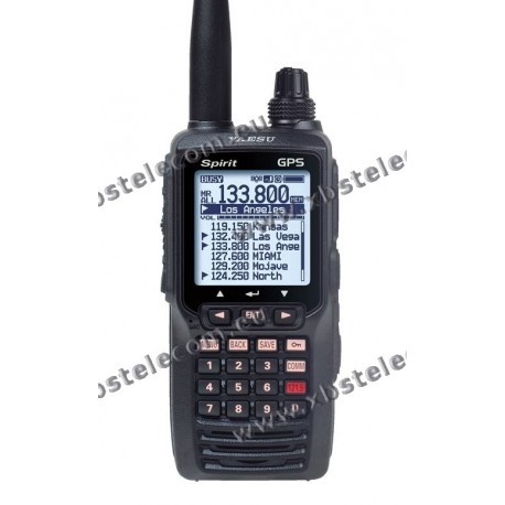 YAESU - FTA-750L - Handheld-Airband-Transceiver mit ILS, VOR und GPS.