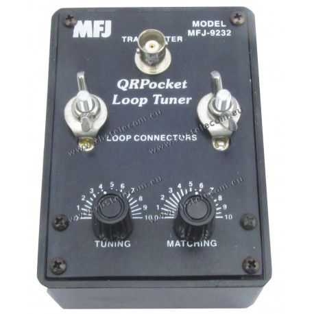 MFJ - MFJ-9232 - QRP LOOP-TUNER, 10-40M, 25 WATT.