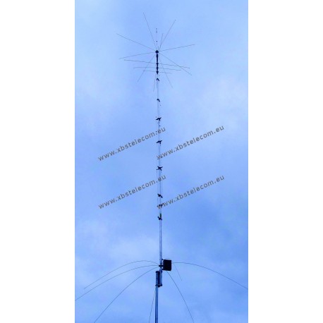 HY-GAIN - AV-680 - 9-Band-Vertikalantenne - 80/40/30/20/17/15/12/10/6