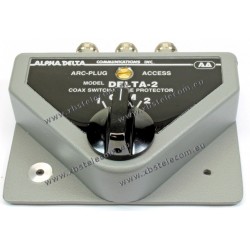 ALPHA DELTA - DELTA-2B - Koaxialschalter, 2-Port, Bewertet bis 500 MHz, UHF-Buchse, SO-239 - 1500W