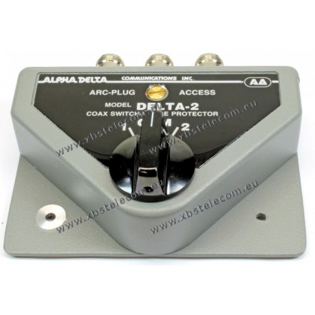 ALPHA DELTA - DELTA-2N - Koaxialer Konsolenschalter 2 Wege - Typ N (1500 Watt Dauerstrich)