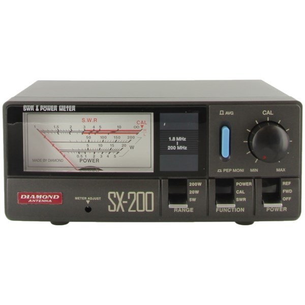 DIAMOND - SX-200 -SWR / PWR - 1,8 à 200 MHz - 5/20/200 W - XBS TELECOM