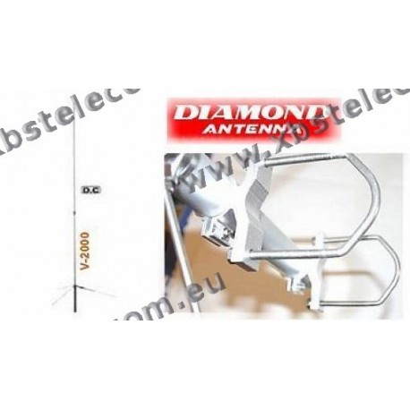 DIAMOND - V-2000 - Triband-Antenne 50/144/430 MHz