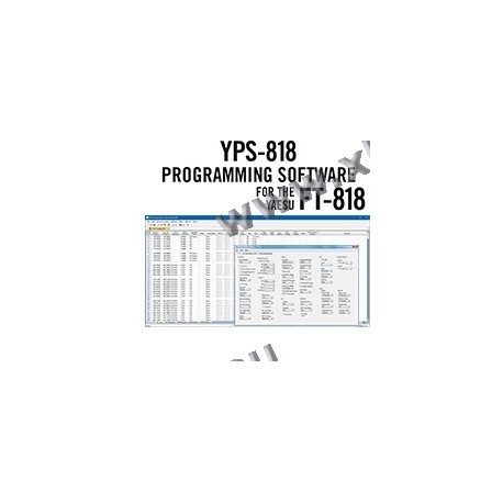 Yaesu - YPS-818 - Programmiersoftware + Kabel für FT-818