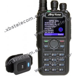 ANYTONE - AT-D878UVII PLUS - VHF/UHF - FM/DMR - BLUETOOTH - APRX RX und 500.000 digitale Kontakte.