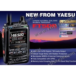 YAESU - FT-5DE - VHF/UHF - C4FM - Bluetooth - RX-Luftband/KW