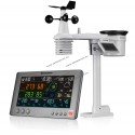 BRESSER - Stazione meteo intelligente professionale Tuya con sensore 7-in-1