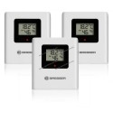 BRESSER - Quadro NV Thermo-Hygrometer weiß