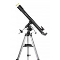 BRESSER - Lyra 70/900 EQ3 Refraktorteleskop mit Smartphone-Adapter und Sonnenfilter